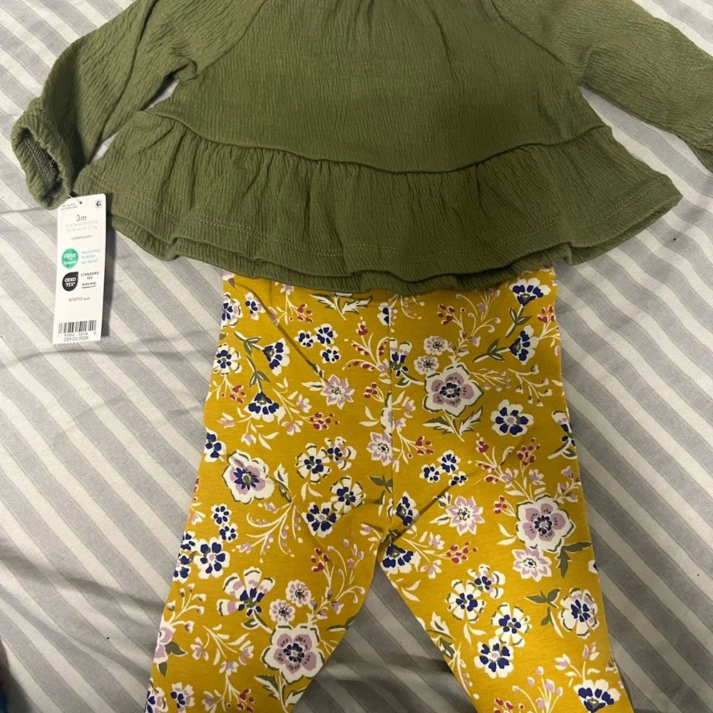 Carter's baby girl bundle 9 piece